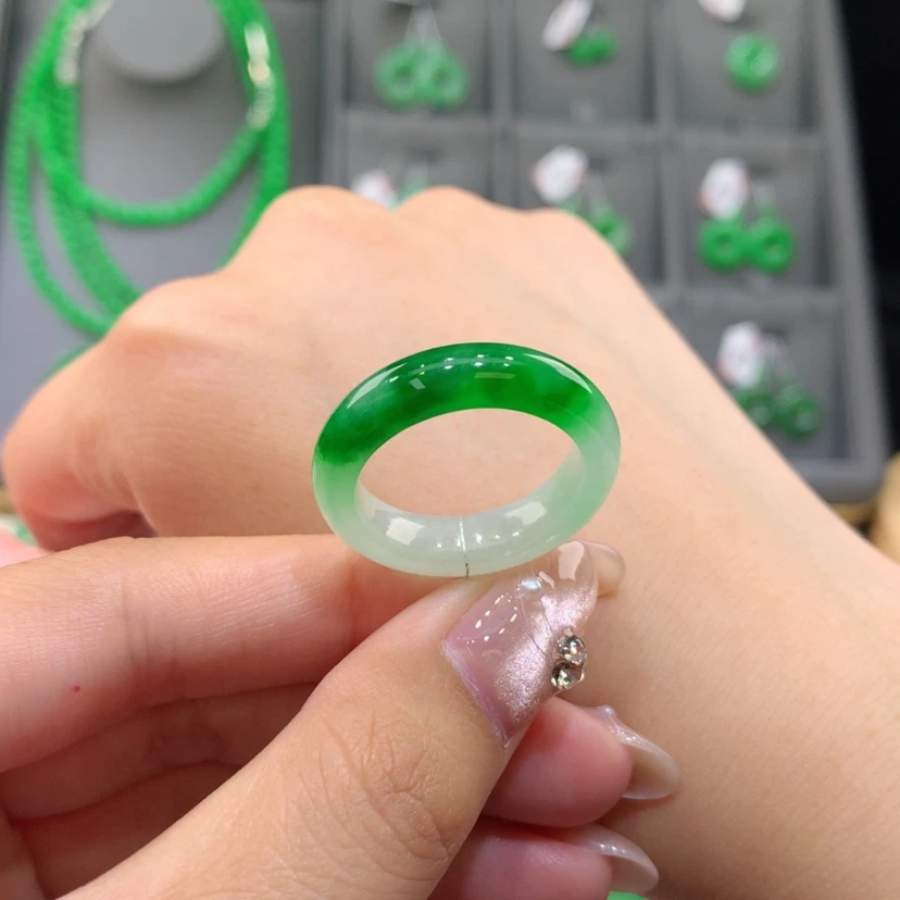 【闪购商品】未镶嵌戒指翡翠茶****业