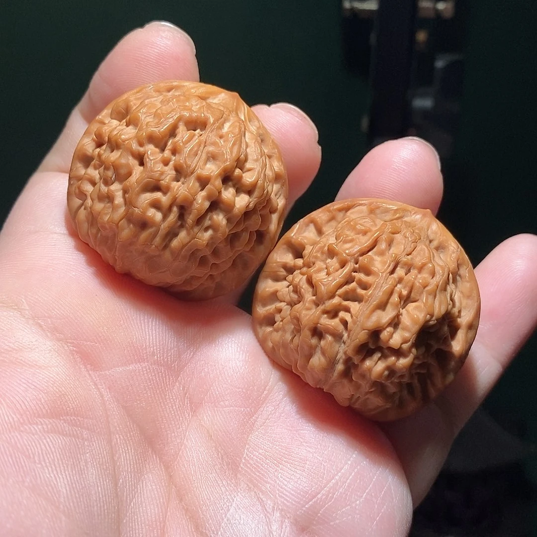 文玩核桃把件39莲花