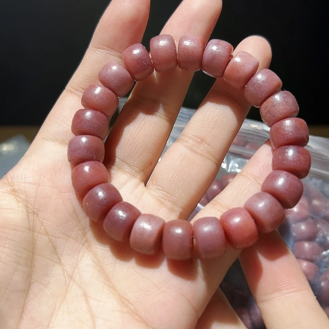 水晶手链未镶嵌紫色手链12毫米128号