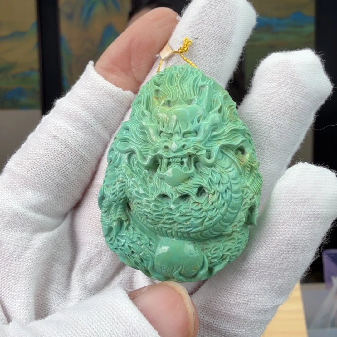 绿松石未镶嵌珠宝奇石