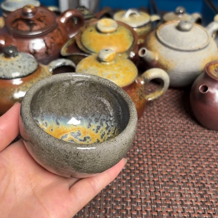 茶杯紫砂玉化小杯100