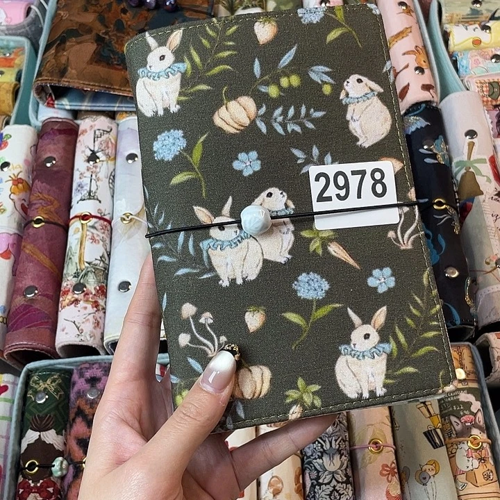 织绣A6活页不带纸2978