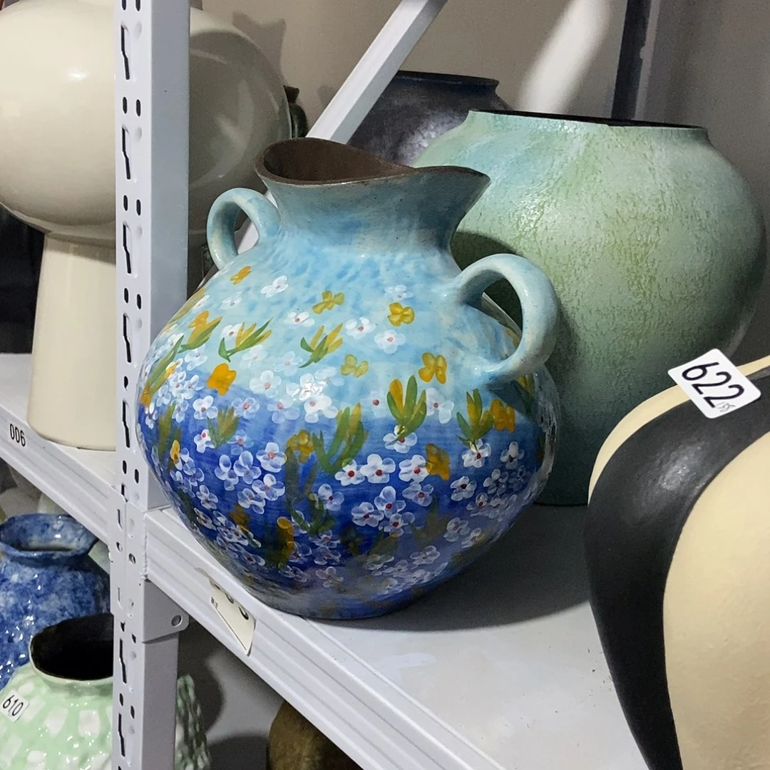 花****景德镇高温花瓶多拍