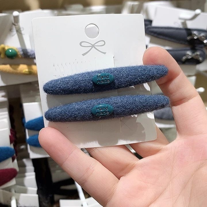 布艺非金属蓝色鸭嘴