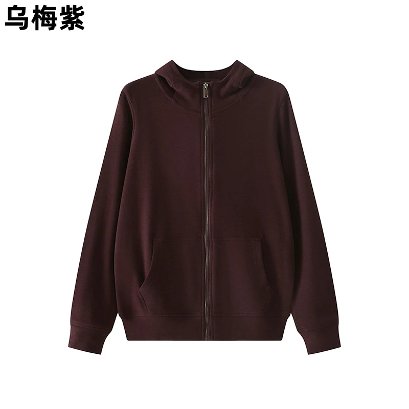 【棉花糖外套】软糯亲肤-简约纯色连帽外套33102.Q