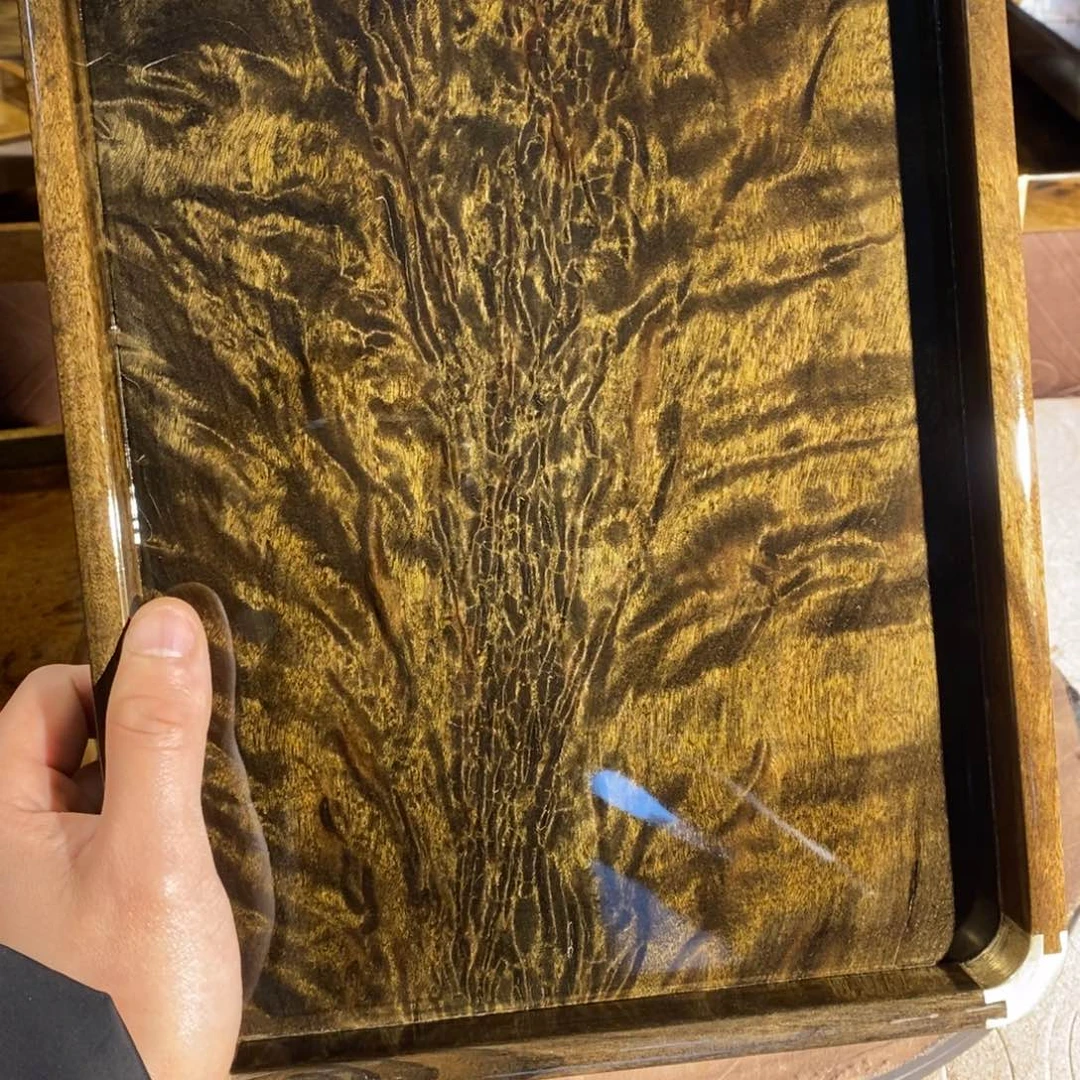 金丝楠用*哥金丝楠木文盘