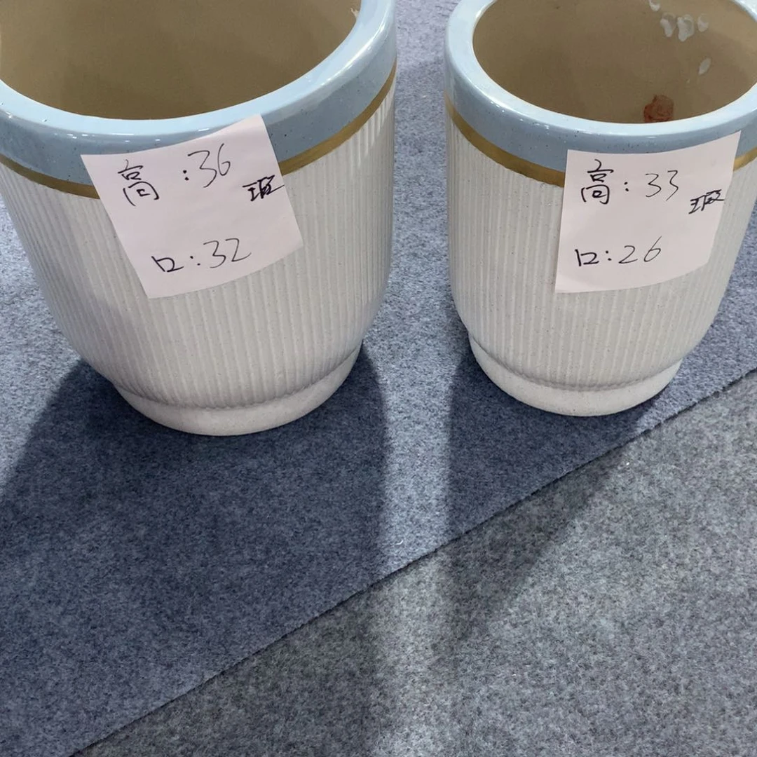 高温陶瓷花盆微瑕