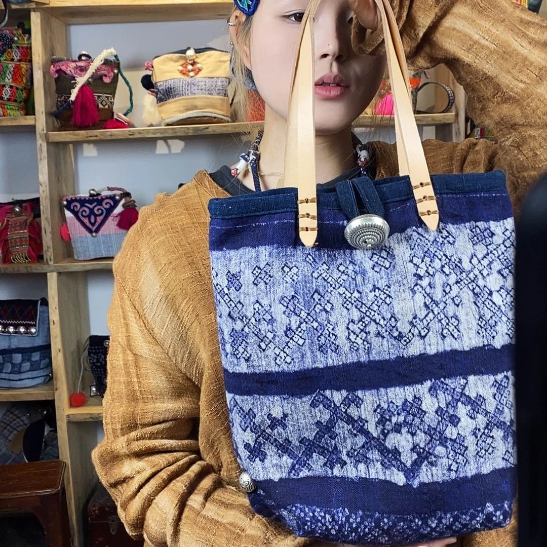 织绣手工制作包包