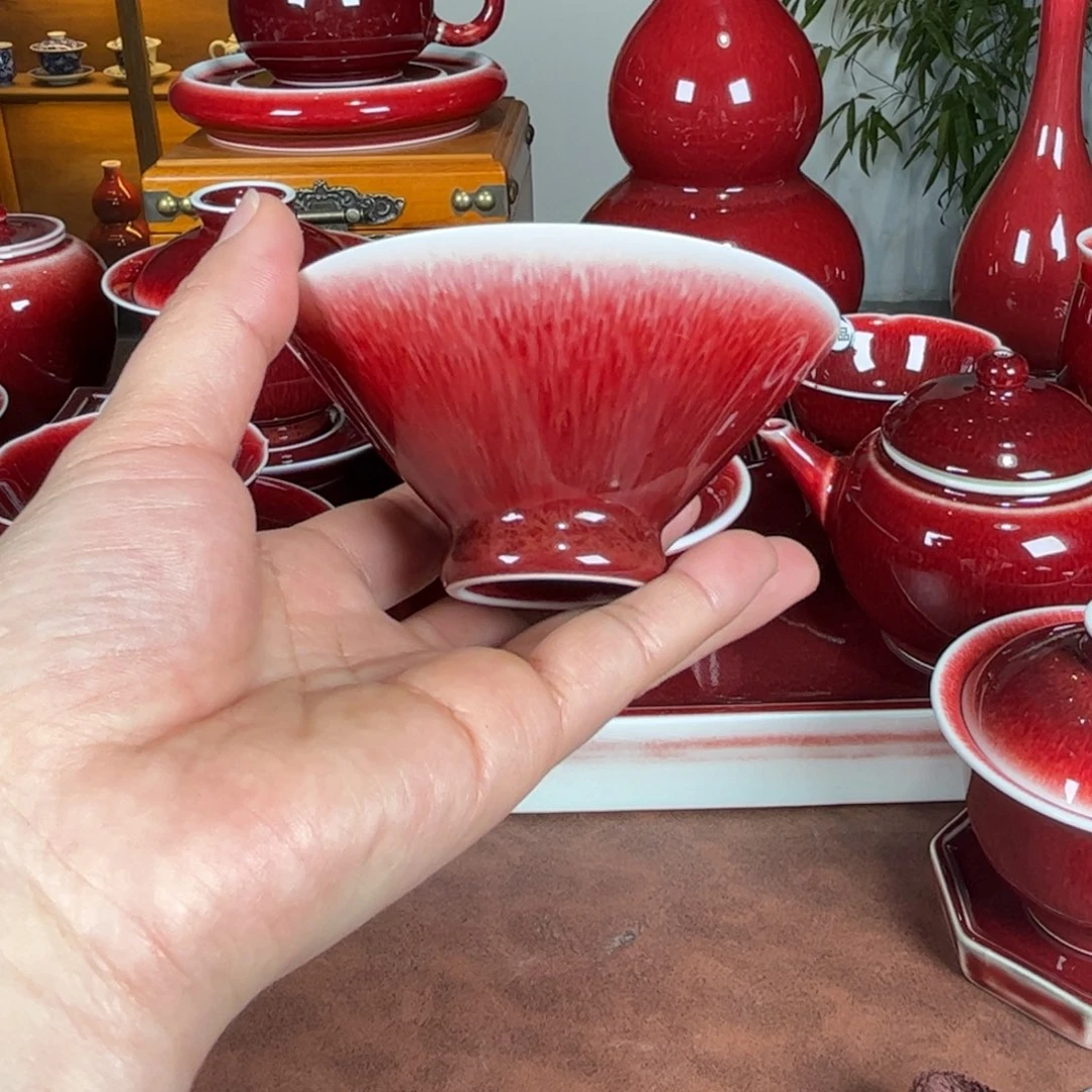 杯景德镇原矿郎红杯