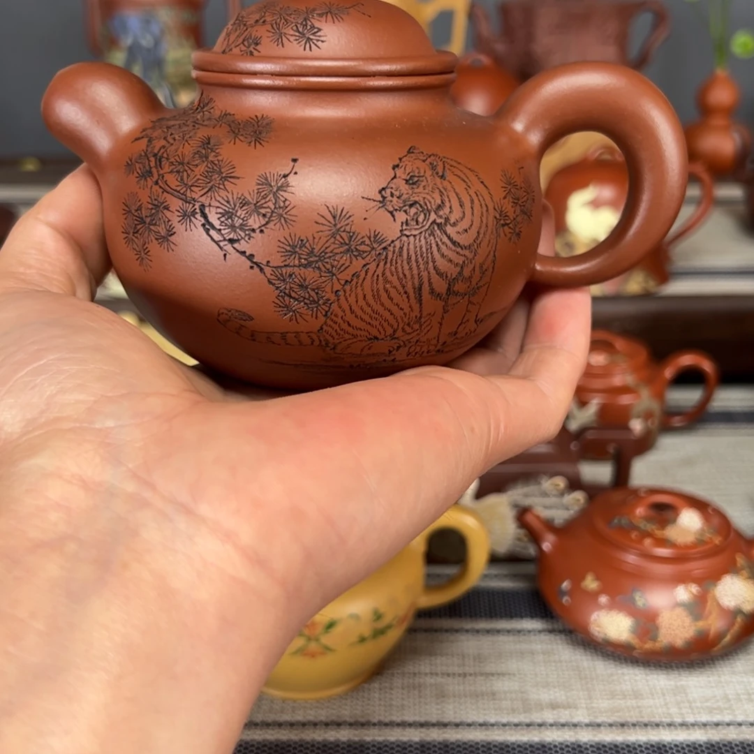 茶壶紫砂闽*道洪莲子容量380c c