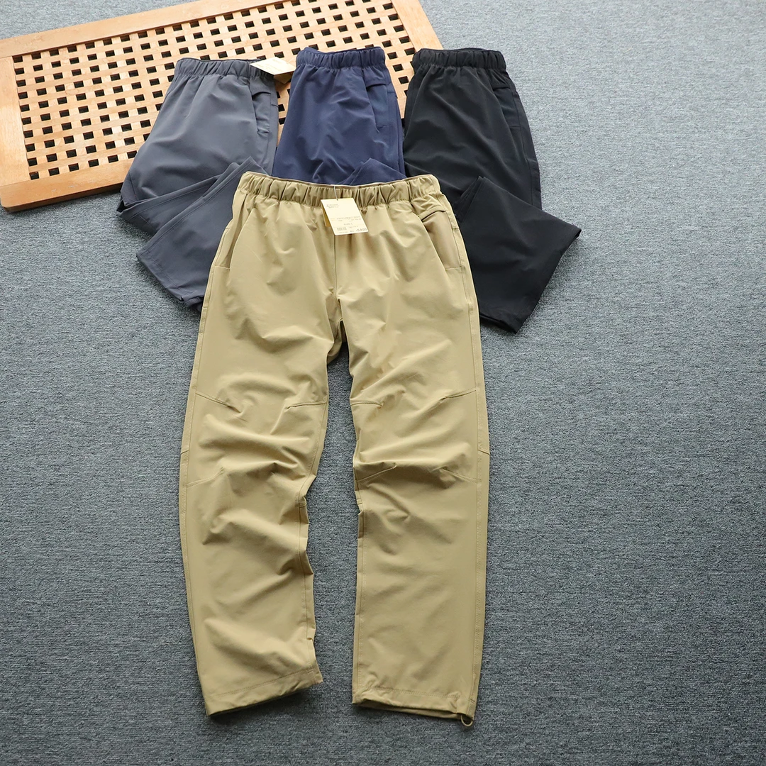 日单 户外男女机能休闲裤长裤直筒裤 立体剪裁 肌理面料