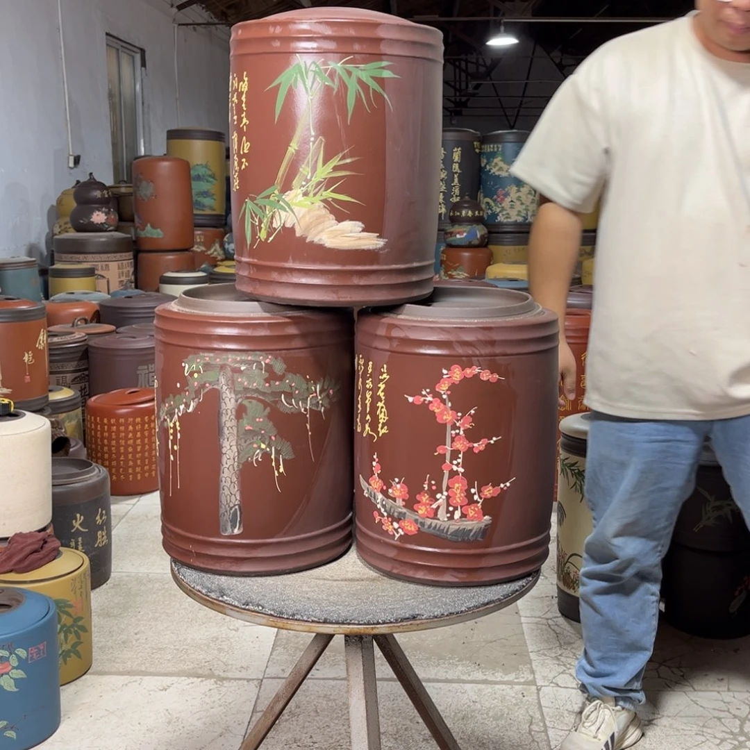 紫砂茶叶罐茶叶罐