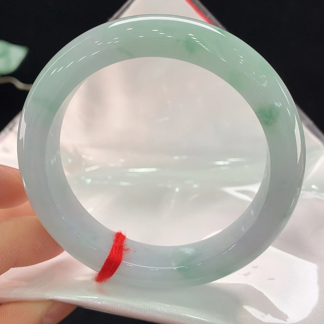 翡翠未镶嵌手镯1235