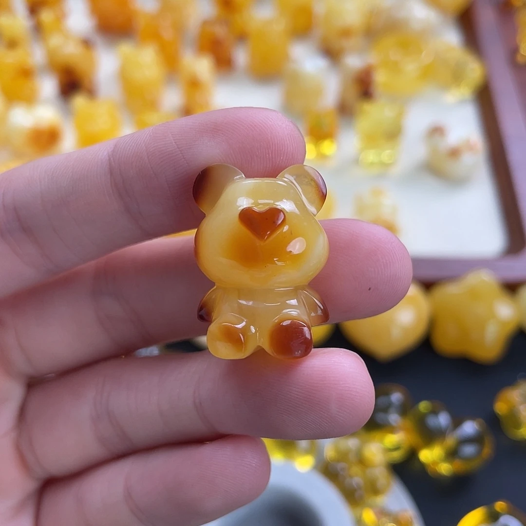 未镶嵌蜜蜡珠宝奇石k***?