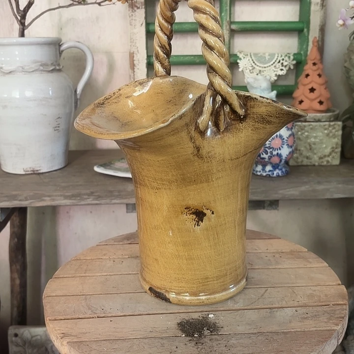 许纯的花房 黄色提篮