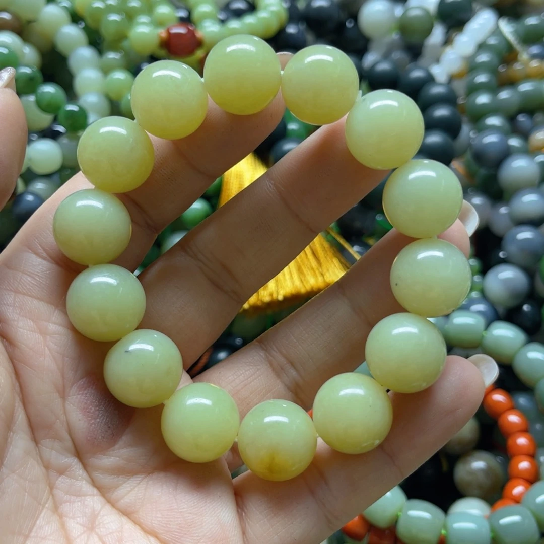 和田玉手链未镶嵌