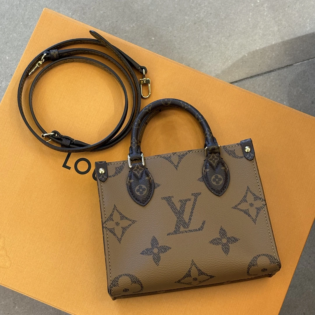 99新 LouisVuitton/路易威登 Onthego BB 手提托特包