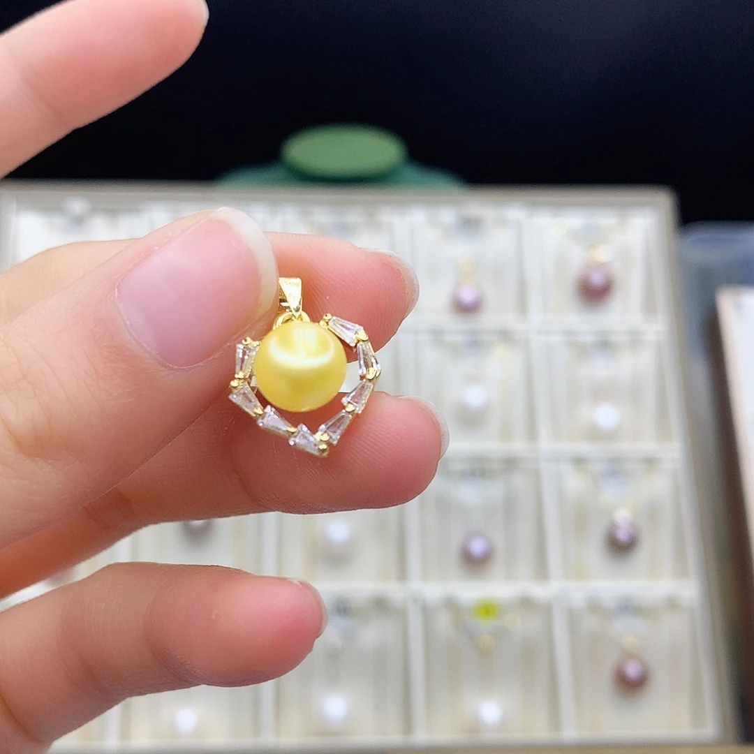 淡水珍珠颈饰合金