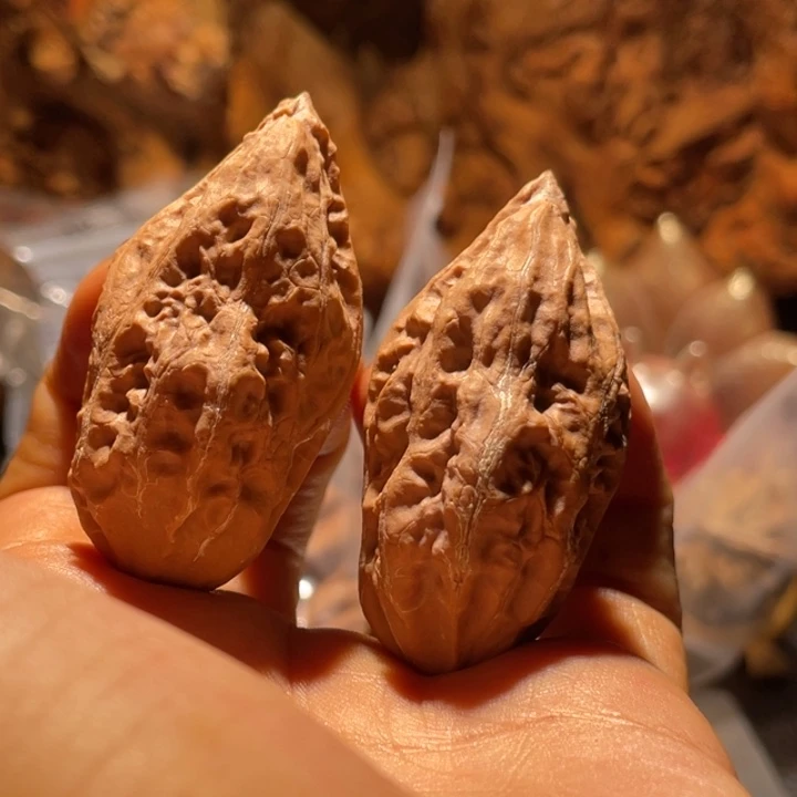 桃核把件九哥楸核56