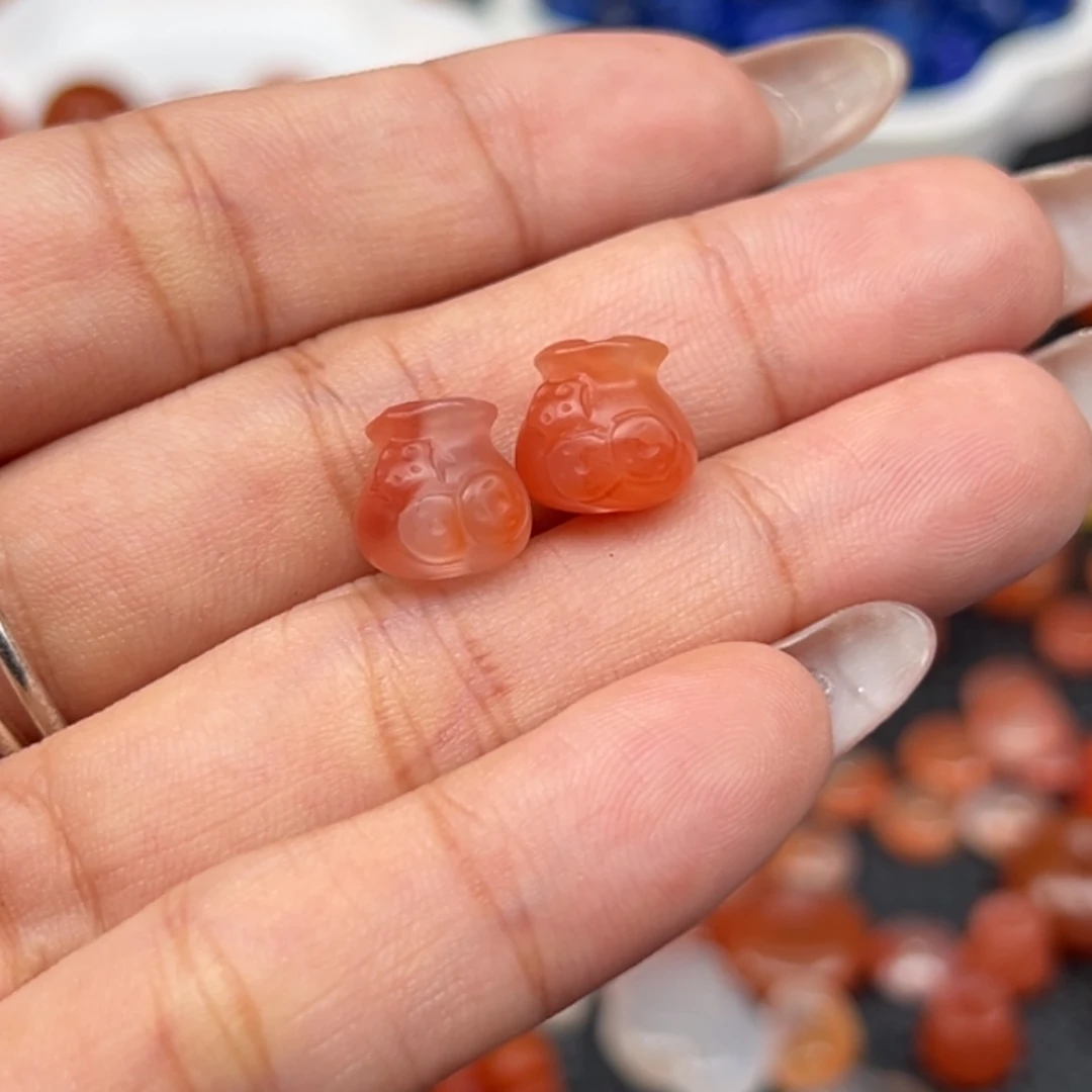 南红玛瑙未镶嵌吊坠(不含链)