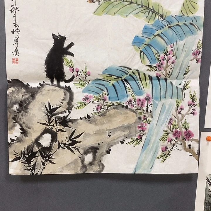 国画平价书画严生彬70/70