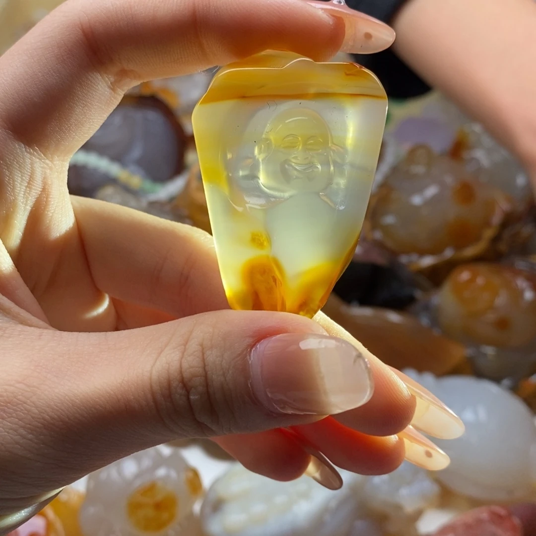 玛瑙/玉髓未镶嵌颈饰