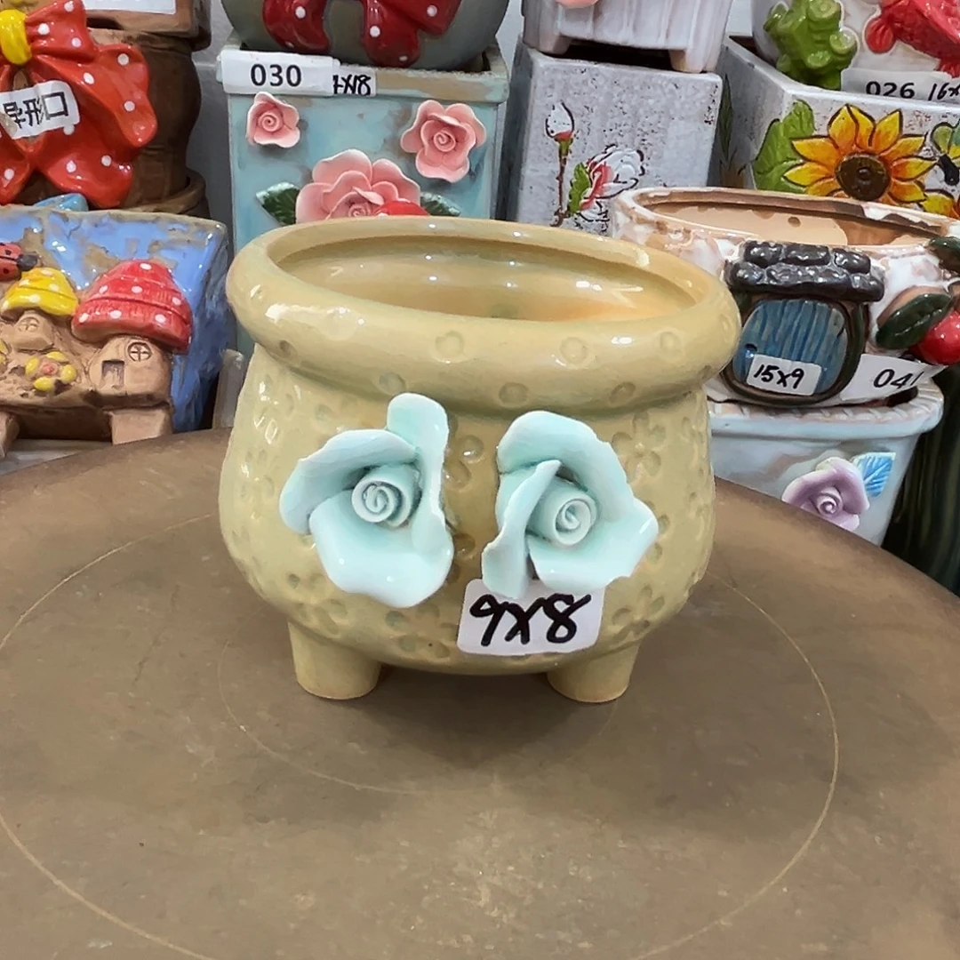 粗陶多肉花盆花盆