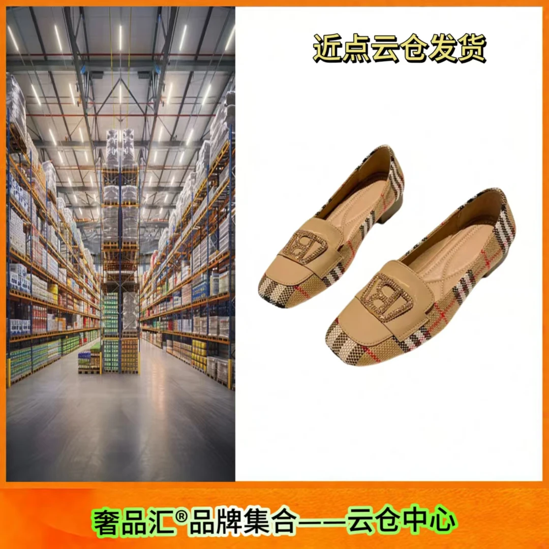 【奢品集合】2025新款水钻低跟时尚百搭休闲单鞋