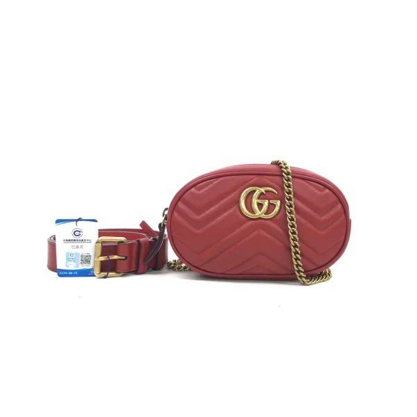 95新/古驰/妃鱼/腰包/市场价9000/250126LT0024