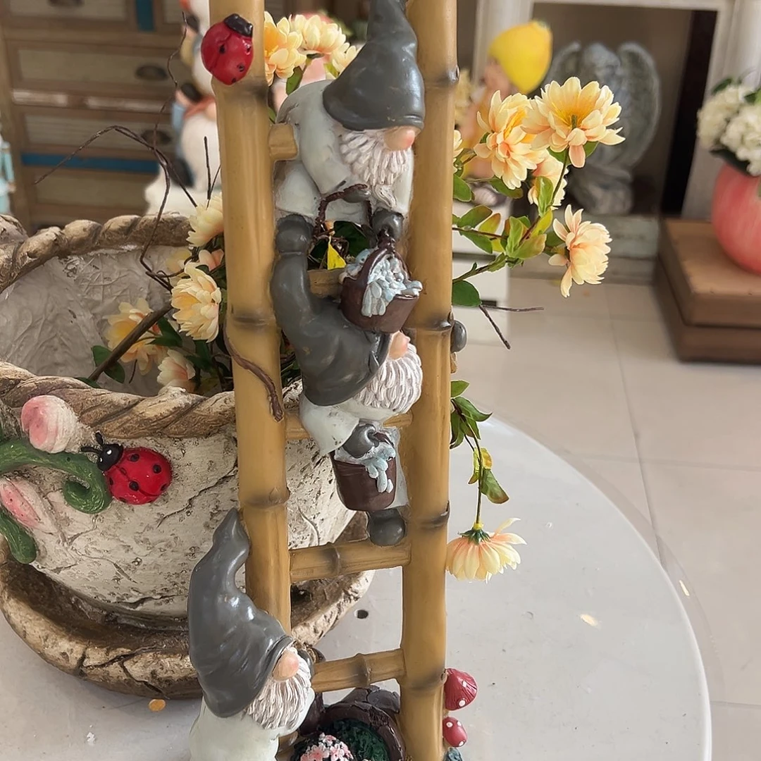 花园摆件红红火火