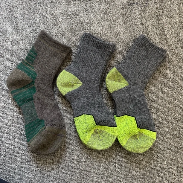 外贸 男士羊毛运动袜 毛巾袜 保暖袜