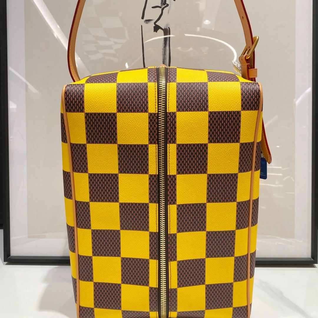 99新 LouisVuitton/路易威登 99新棋盘格手提（15710）