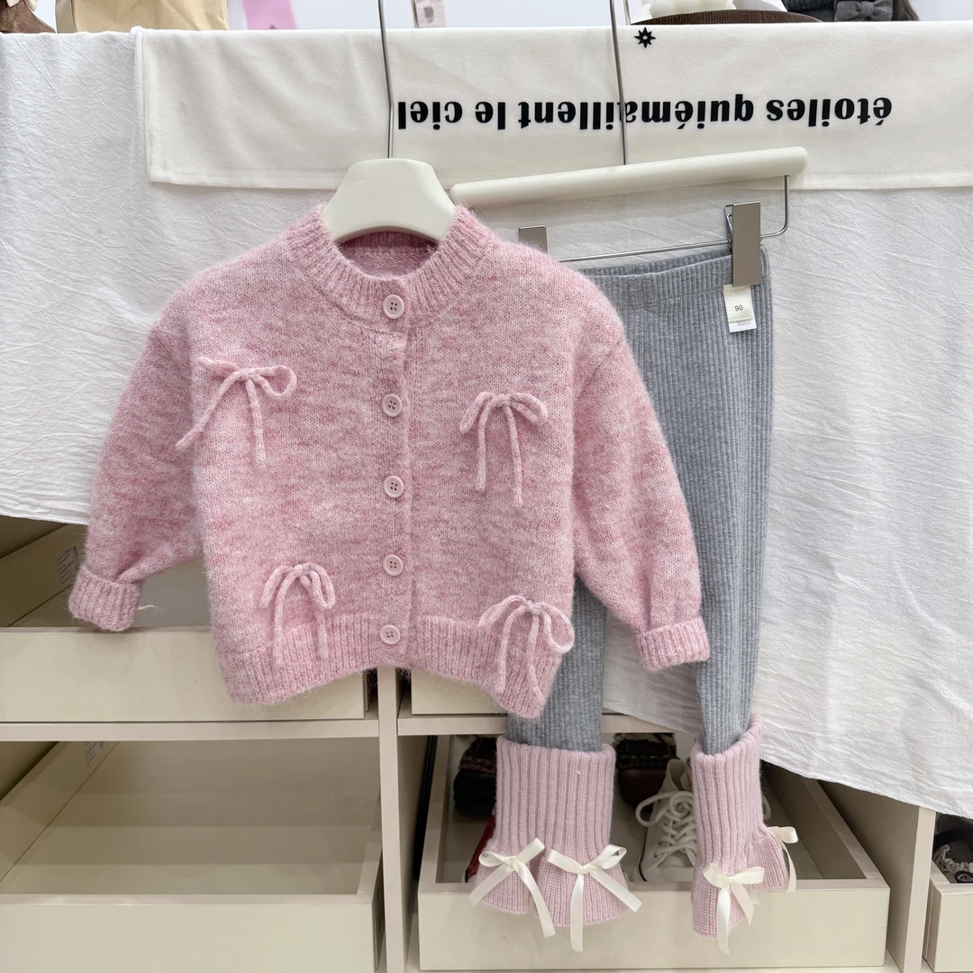 女童秋装套装2025新款韩版童装韩系穿搭女宝宝春秋两件套