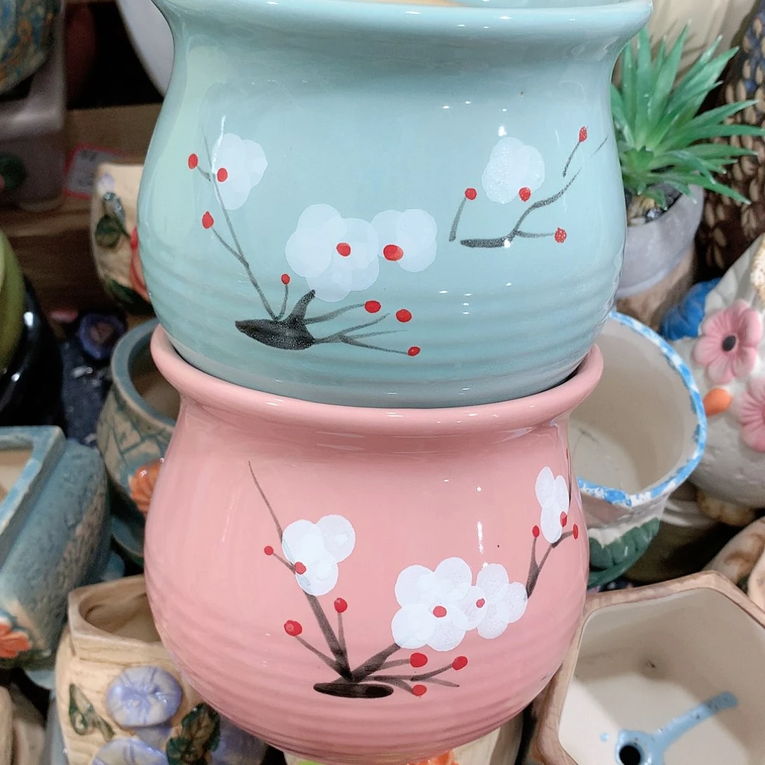 陶瓷陶瓷多肉花盆特价