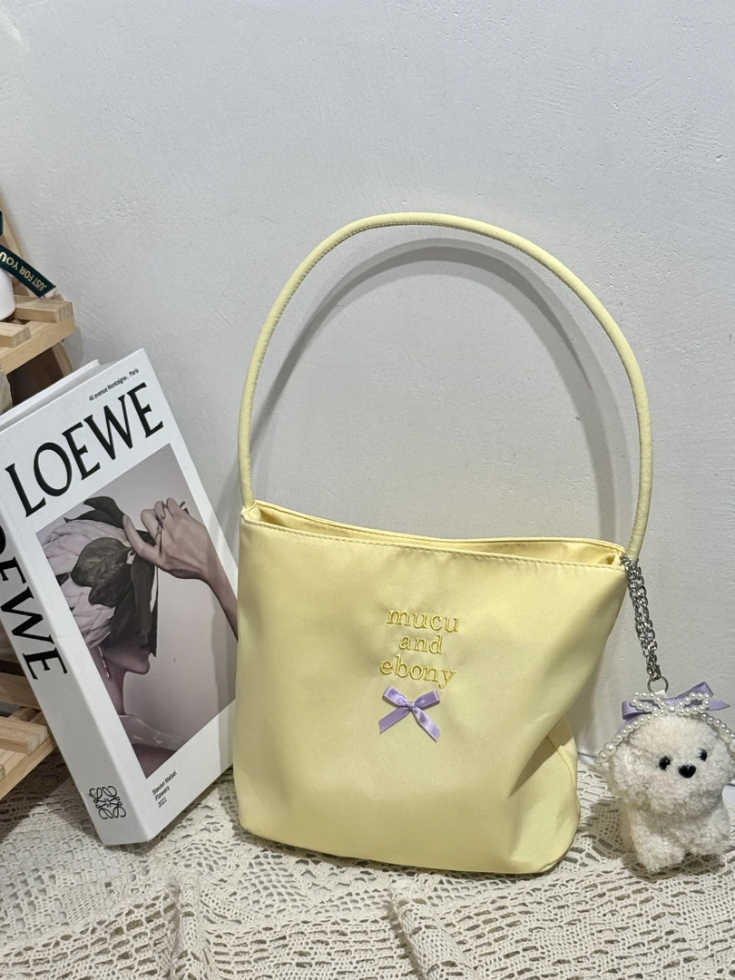 416-4 黄色包包发绳