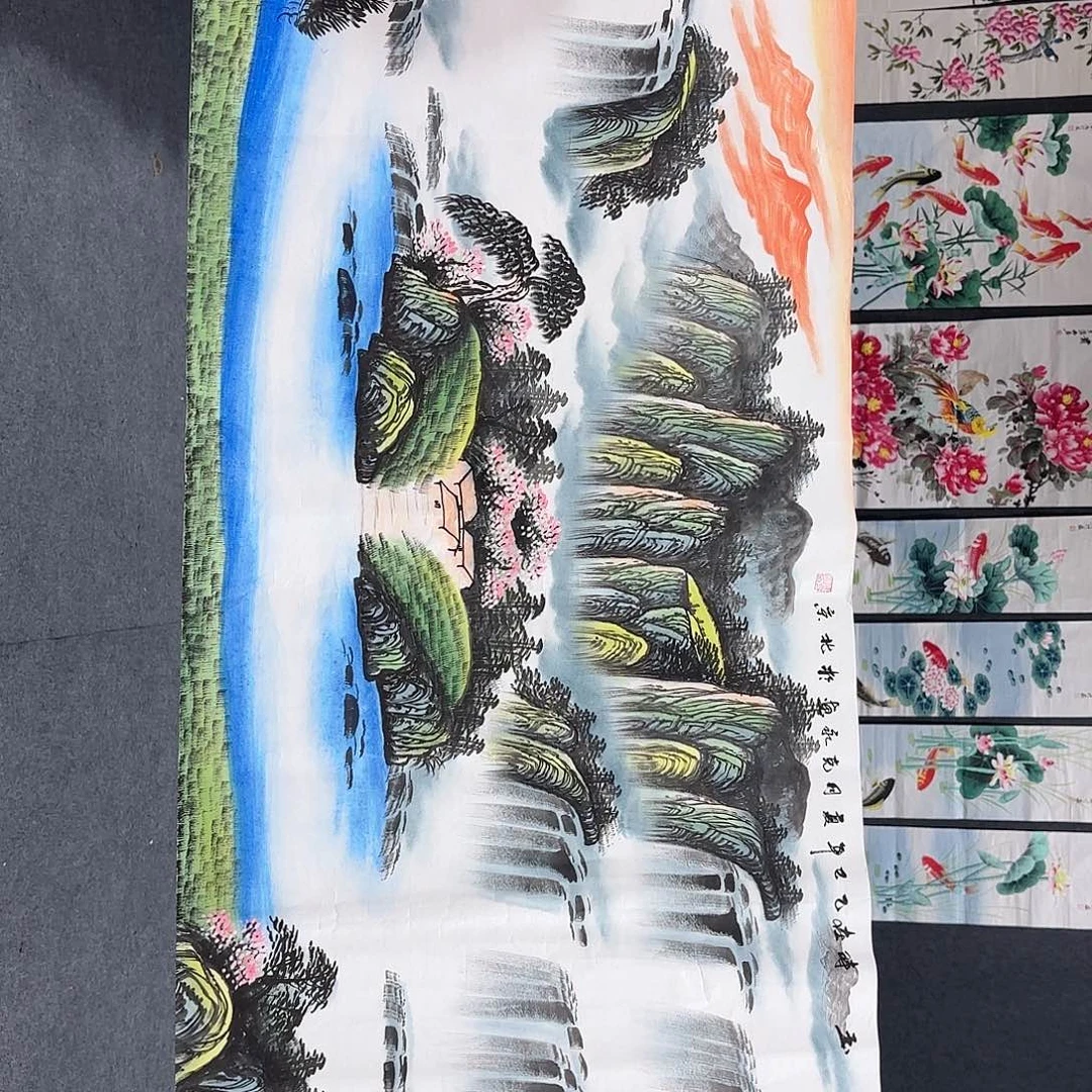 客厅年画装饰画客厅