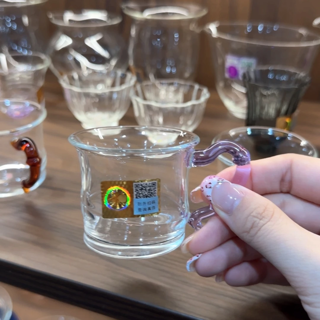 禾器君潋杯浅紫色