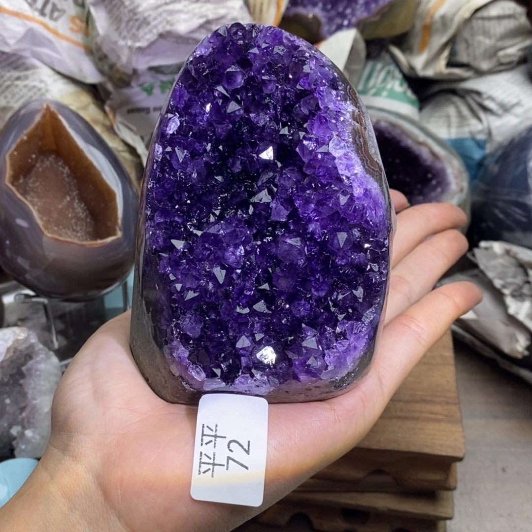 未镶嵌珠宝半成品紫晶