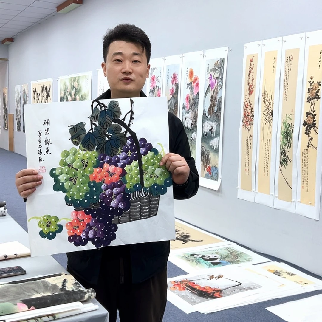 国画国画宣纸纯手绘作品