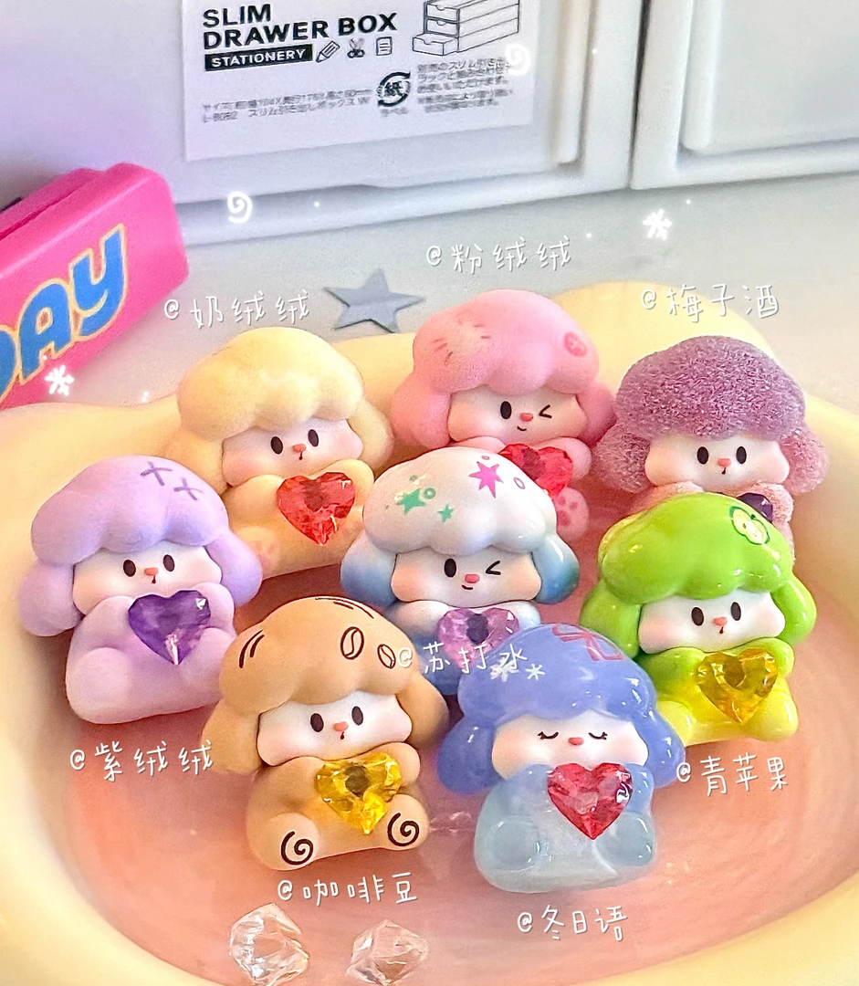 【拆盒】闪耀小狗心动小狗系列盲盒盲袋可爱桌面摆件