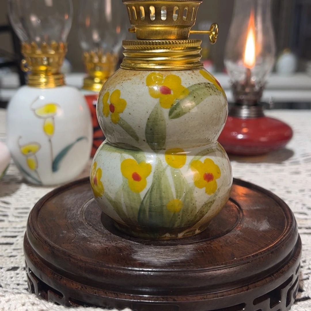 摆件景德镇陶瓷手工香薰灯