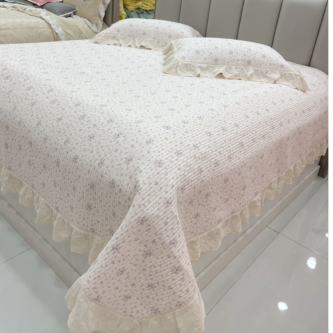 婷阳禄❀微瑕疵米粒飞边三件套2.3*2.5=6斤左右