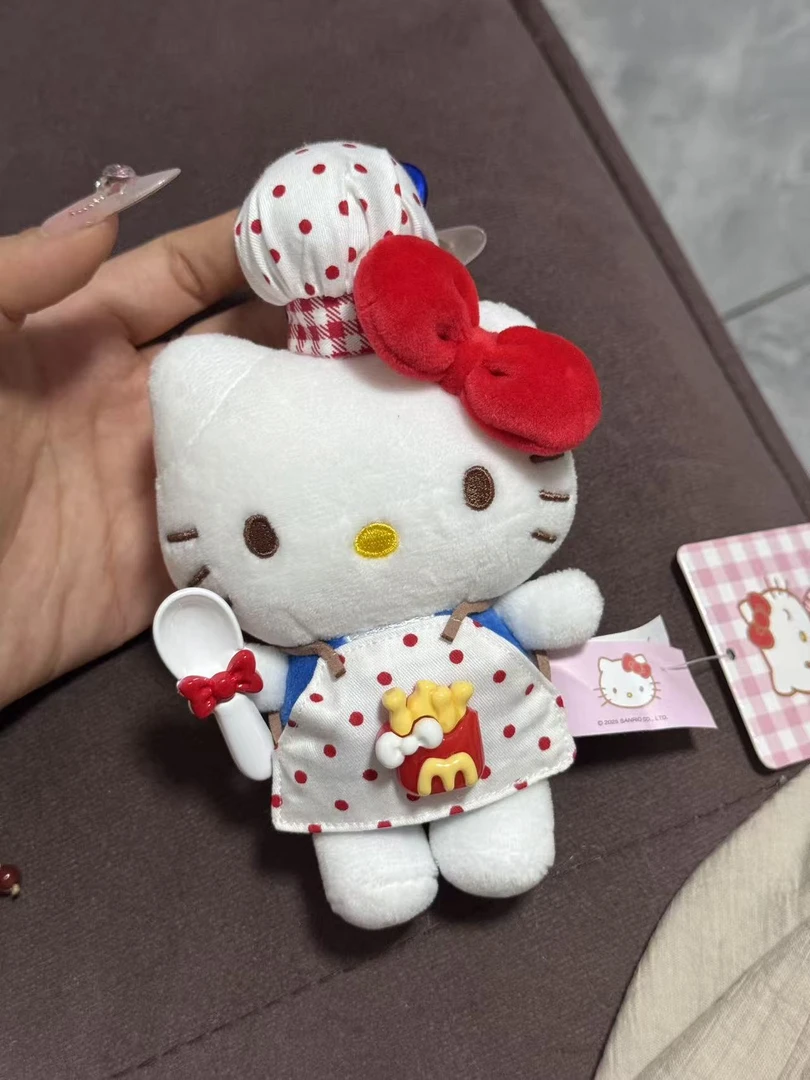 【正版】【麦当当kt】三丽鸥hellokitty包挂可爱玩偶手工DIY公仔