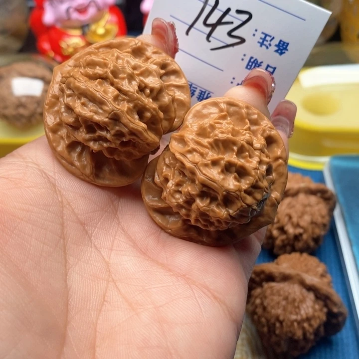 文玩核桃把件143号42大耳朵图图