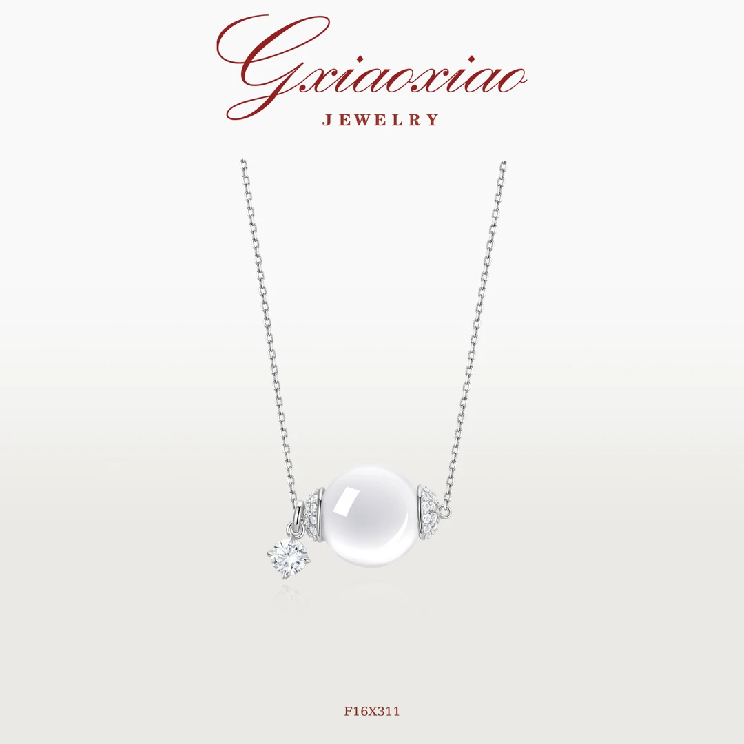 G XIAOXIAO 925银【澜珠】轻奢灵动百搭项链 F16X311 F16X312