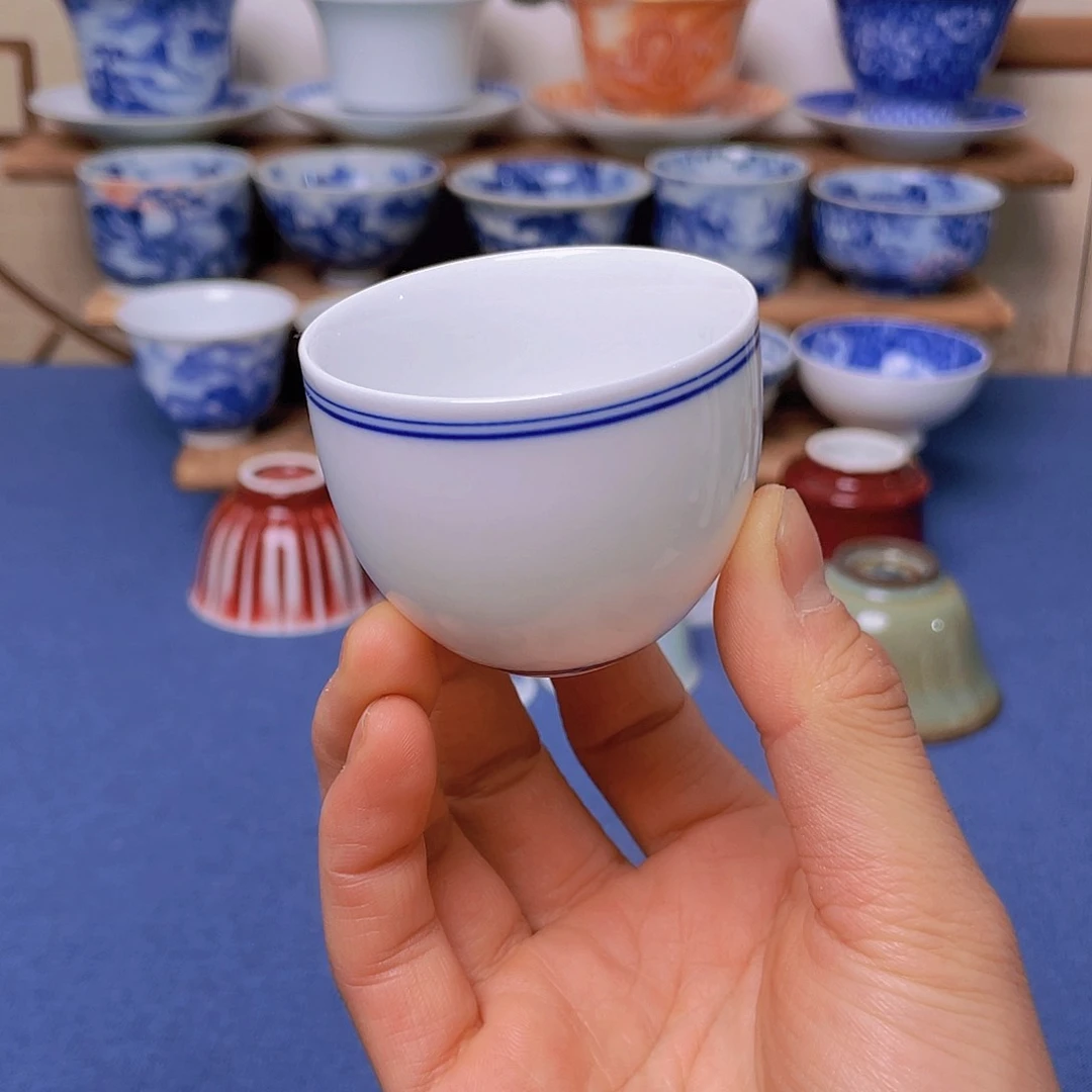 景德镇手工陶瓷茶杯