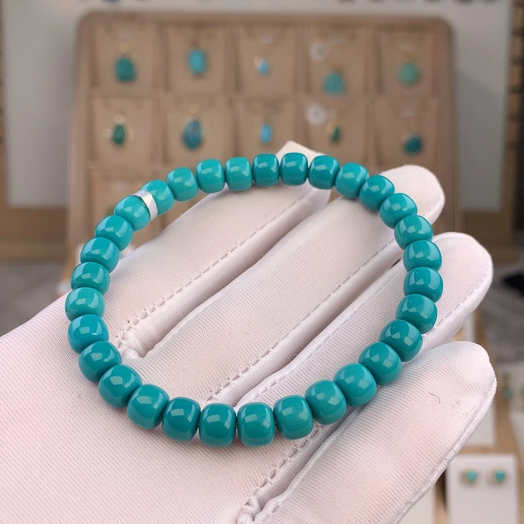 绿松石未镶嵌手链