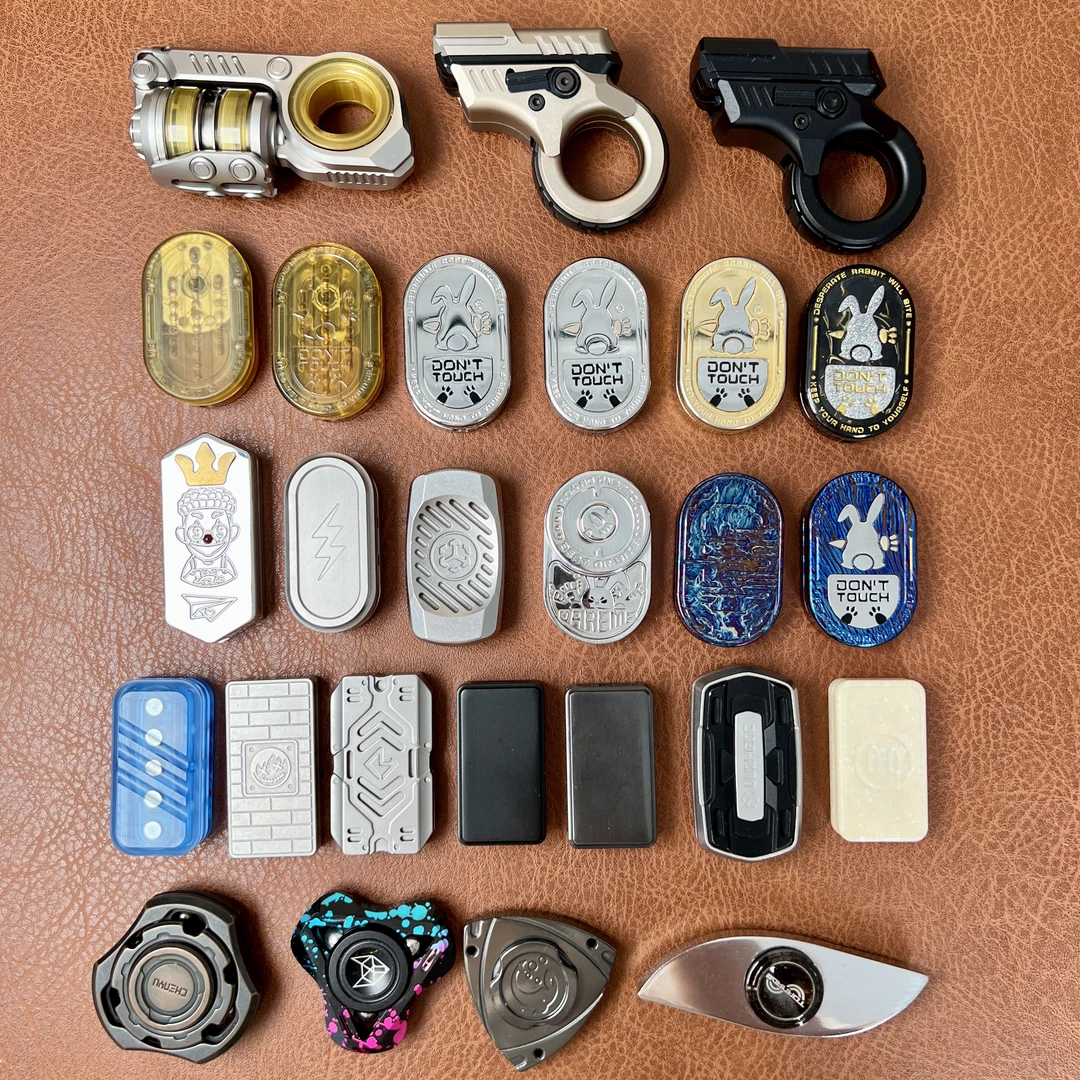 【样品处理】解压玩具EDC玩具解压玩具推牌律动机械推牌律动推牌