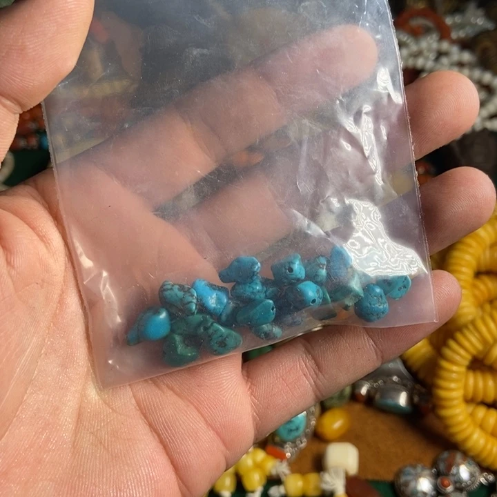 银S925藏地配饰藏传配件