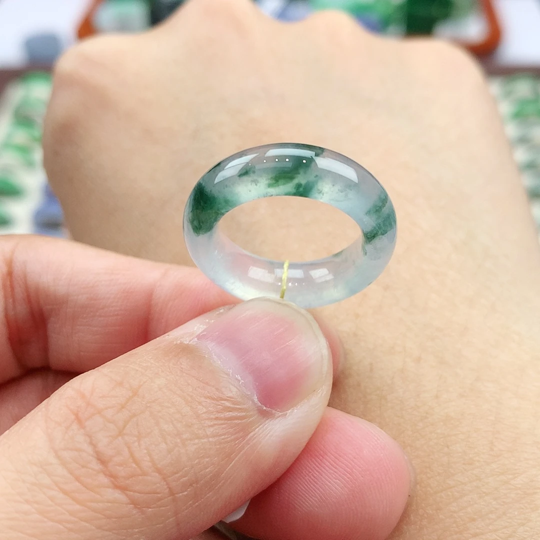 未镶嵌戒指翡翠8号